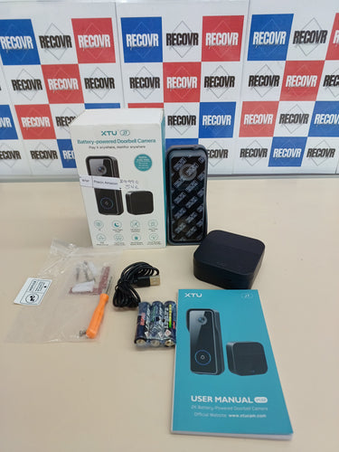 Timbre Inalámbrico con Cámara WiFi, 2K HD XTU